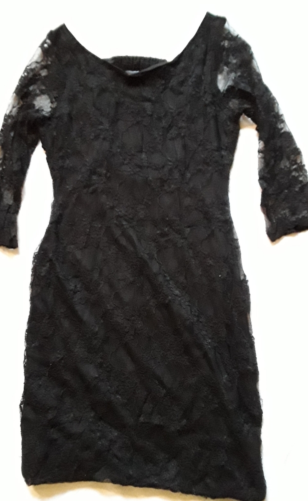 Black Lacy Short Dress
